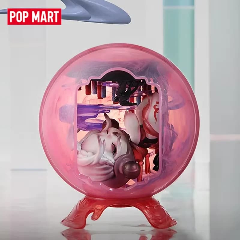 POP MART SKULLPANDA The Mirage Series Mystery Box Originale Blind Box Giocattoli a Sorpresa Anime Figure Ornamenti da Scrivania Modello Regalo