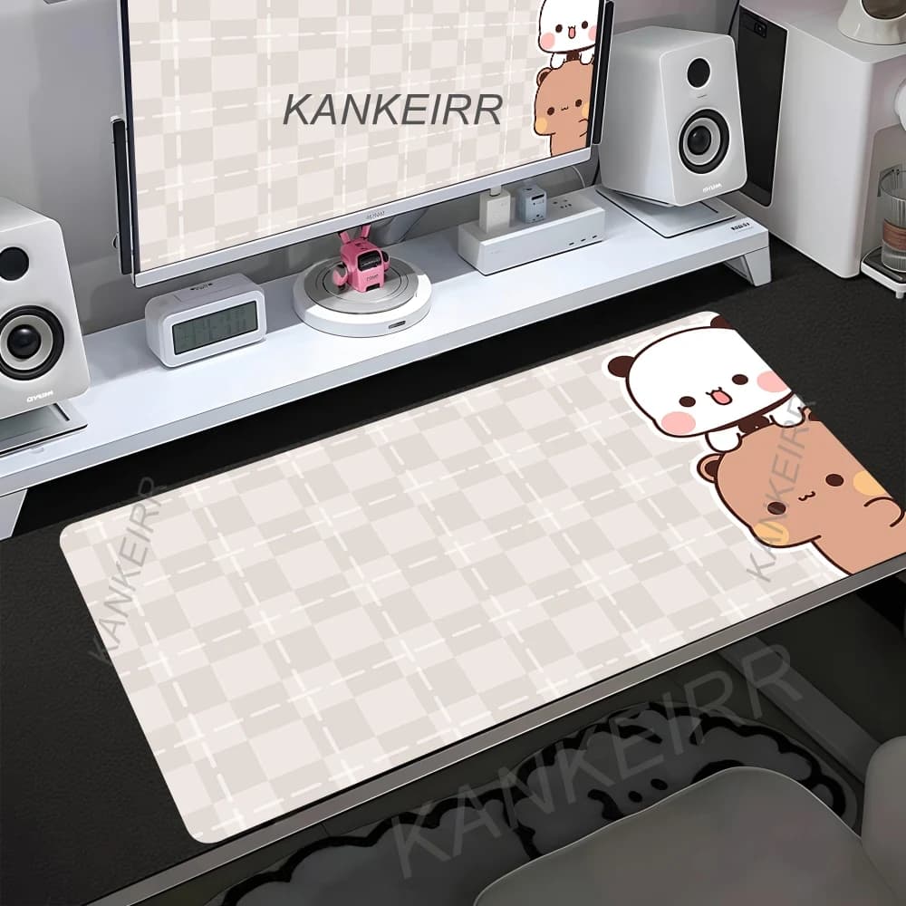 Tappetino da Scrivania XXL Bubu Dudu per Gamer, Mousepad Anime, Accessori per PC Gaming, Tappetini Grandi per Ufficio