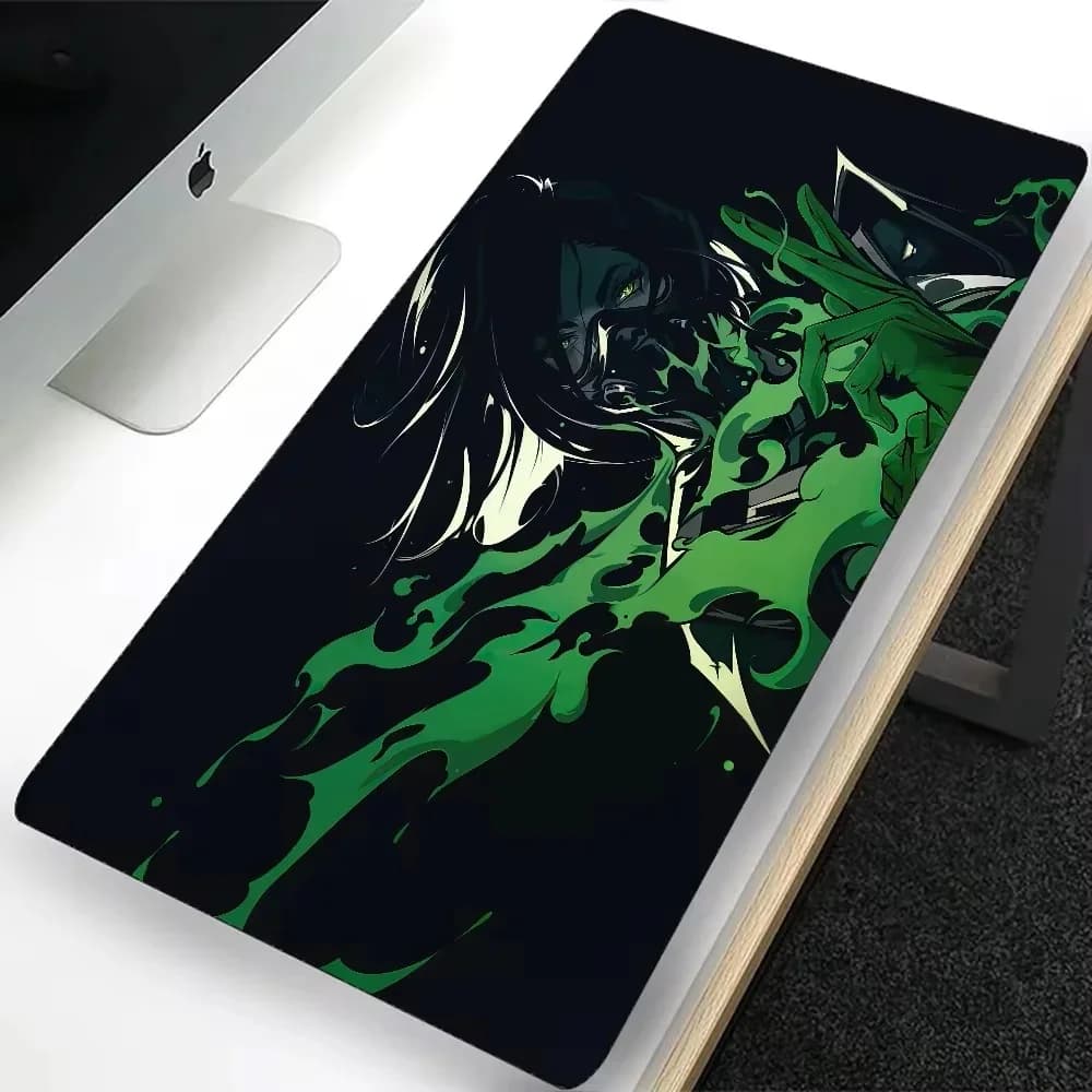 VALORANT Large Gaming Mouse Pad Computer Mousepad PC Gamer Laptop Mouse Mat Office Mausepad XXL Silicone Keyboard Mat Desk Pad