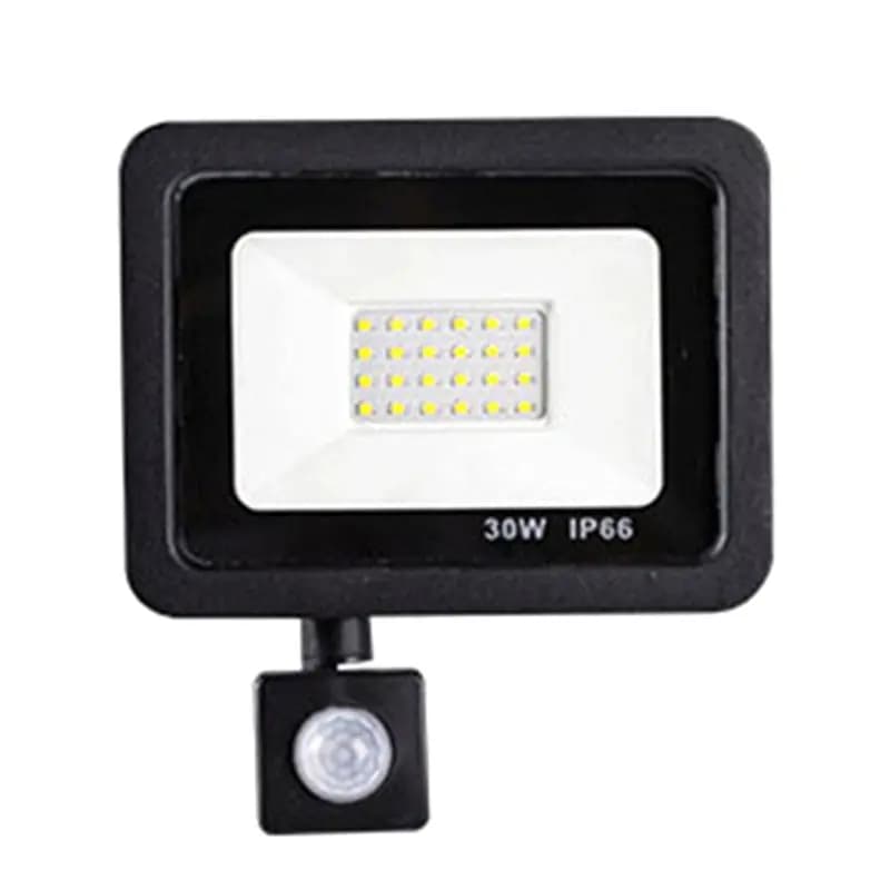 ABFN-Security Lights Outdoor Motion Sensor Led Pir Floodlight IP66 Waterproof Outside Wall Light Garden Doorway 30W