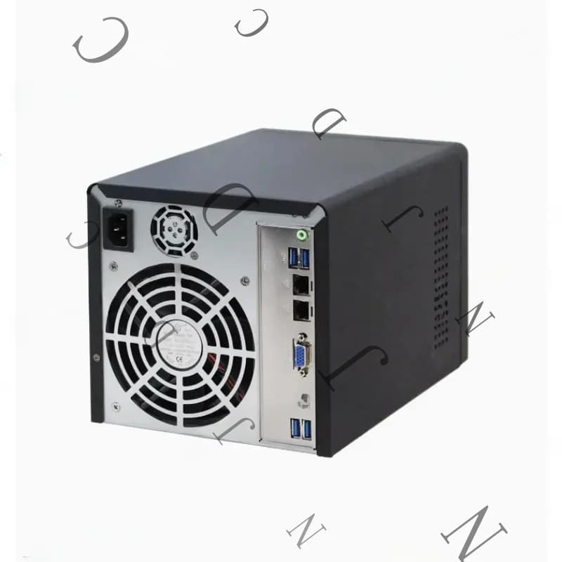 Chassis NAS-4, sistema di archiviazione cloud per costruire un ufficio online (senza scheda madre, senza alimentatore)