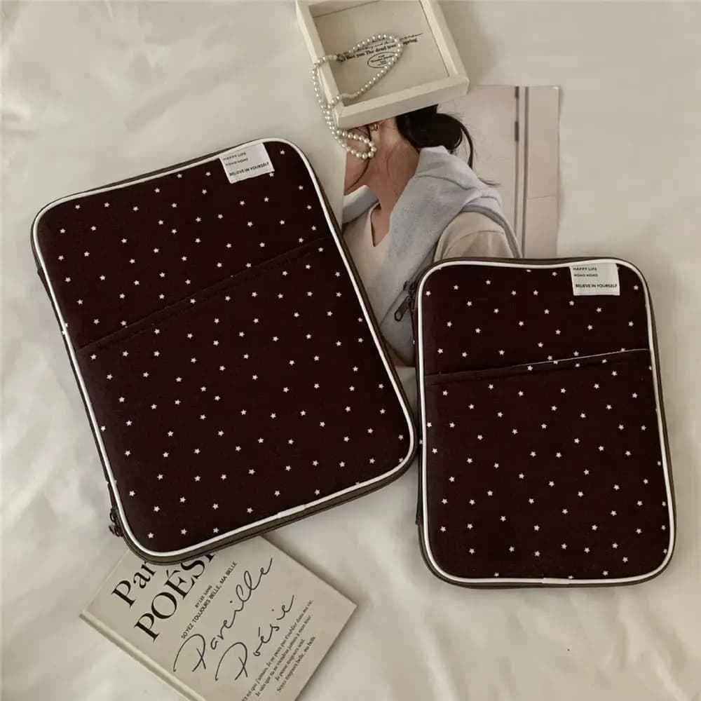 Durable Soft Laptop Sleeve Carring Case 10 11 13.3 Inch Corduroy Tablet Notebook Pouch Notebook Soft Case for Lenovo Dell Laptop