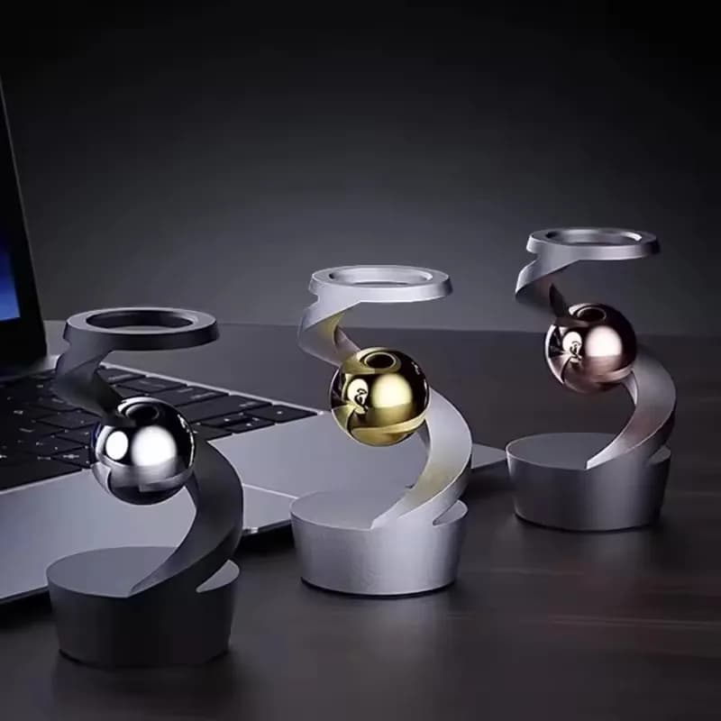 Gravity Defying Cinetico Fidget Spinner Scrivania da ufficio Giocattolo Desktop Giocattolo antistress Lega Decompressione Ipnosi Giroscopio rotante