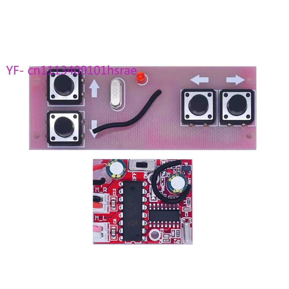 4 Channel 2.4G Wireless Remote Control Receiver Kit DIY Parts For Car Boat Model
