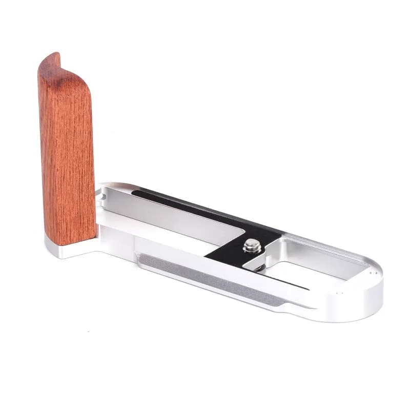 Impugnatura in legno con piastra QR per fotocamera Leica Q2 Q3, supporto per treppiede Arca, compatibile con LEICA Q2 L Bracket e RRS