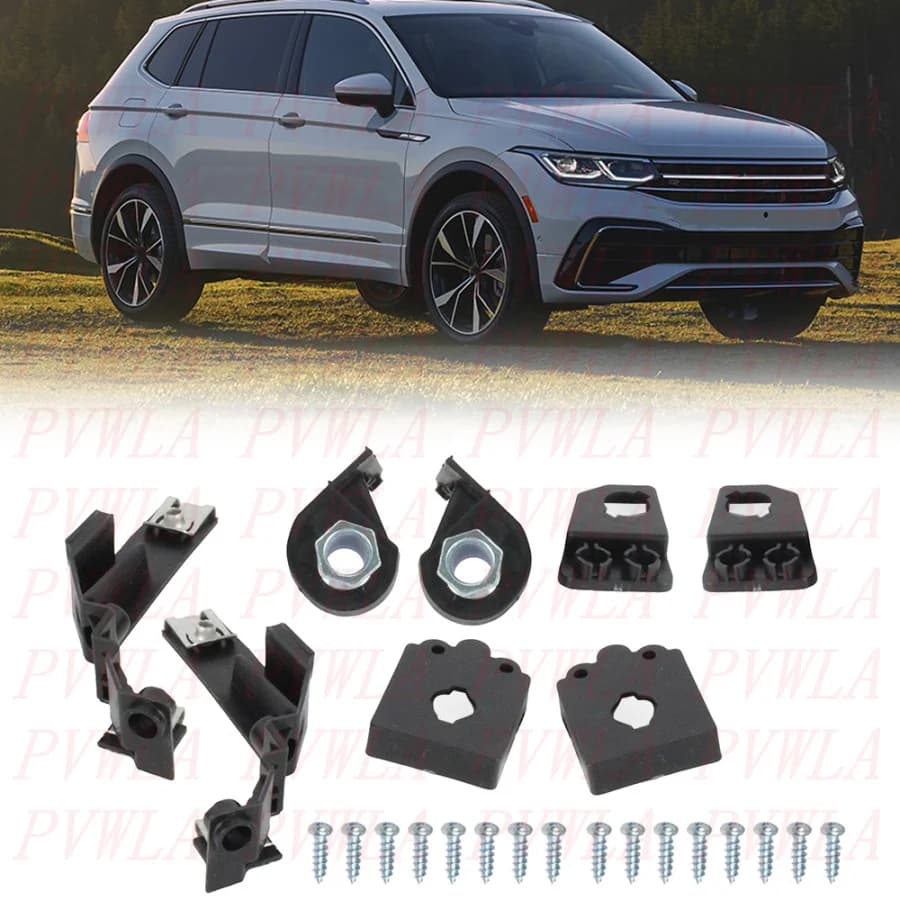 For VW Tiguan European Version 2022 2023 2024 Auto Front bumper Lighthouse Lighthouse Repair Kit 5NA 998225 A 5NA 998226 A