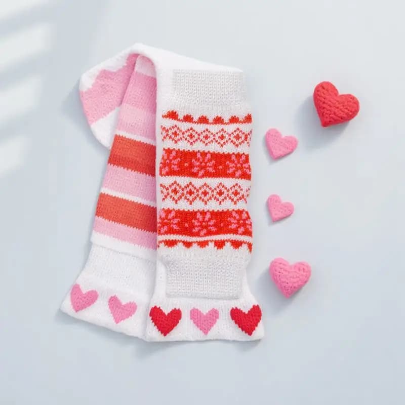 4Pcs Pet Leg Sleeve Anti-Urine Knee Pad Premium Cotton Dog Leg Protector Warm Dirt Proof Cover Socks Christmas Snow Size S