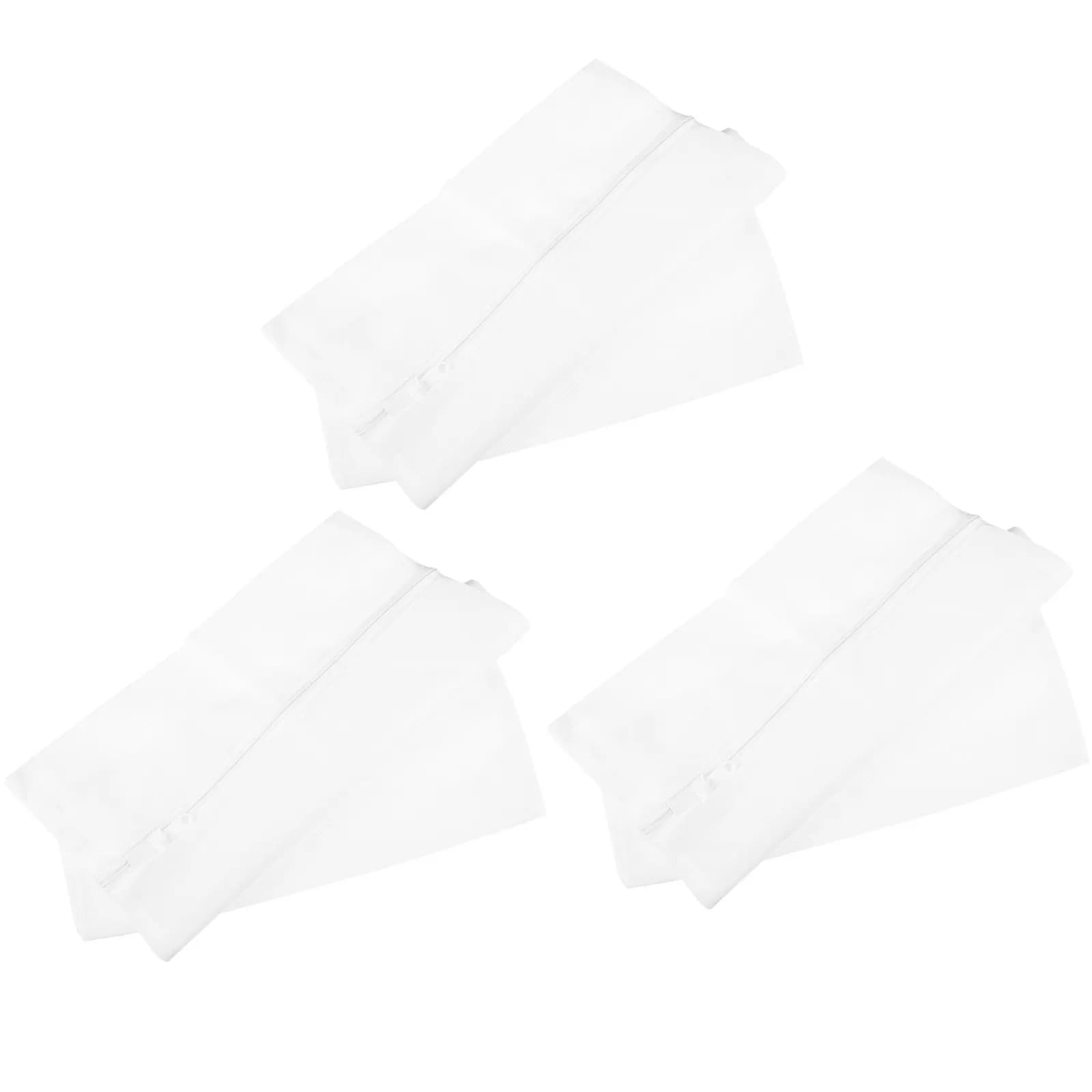 3Pcs Reusable Mesh Laundry Bags for Washing Delicate Clothes Bras Underwear Dye Transfer Prevention Travel Portable Storage