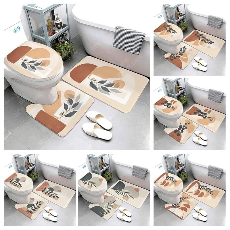 Tappetino da bagno antiscivolo tappetino da bagno tappeto piccolo tappetino da doccia tappetino assorbente decorativo tappetino per vasca da bagno ingresso tappeto per wc Morandi Nordic Modern
