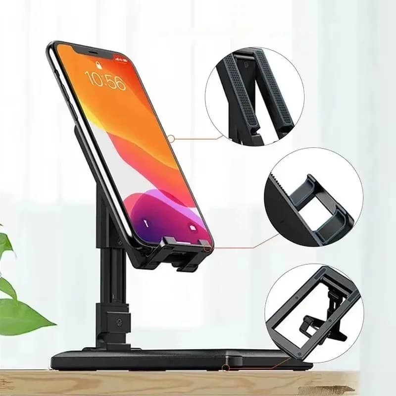 Universal Portable Desktop Mobile Phone Holder Adjustable Foldable Smart Phone Desk Bracket For iPhone Huawei Xiaomi iPad Tablet