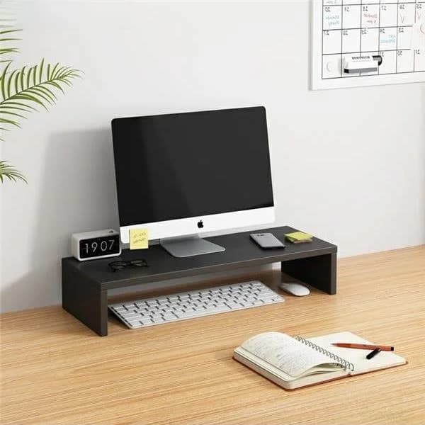 High Support for Monitor, Desk Organizer, Office Storage Base, Desk Shelves, Modern and Simple Style