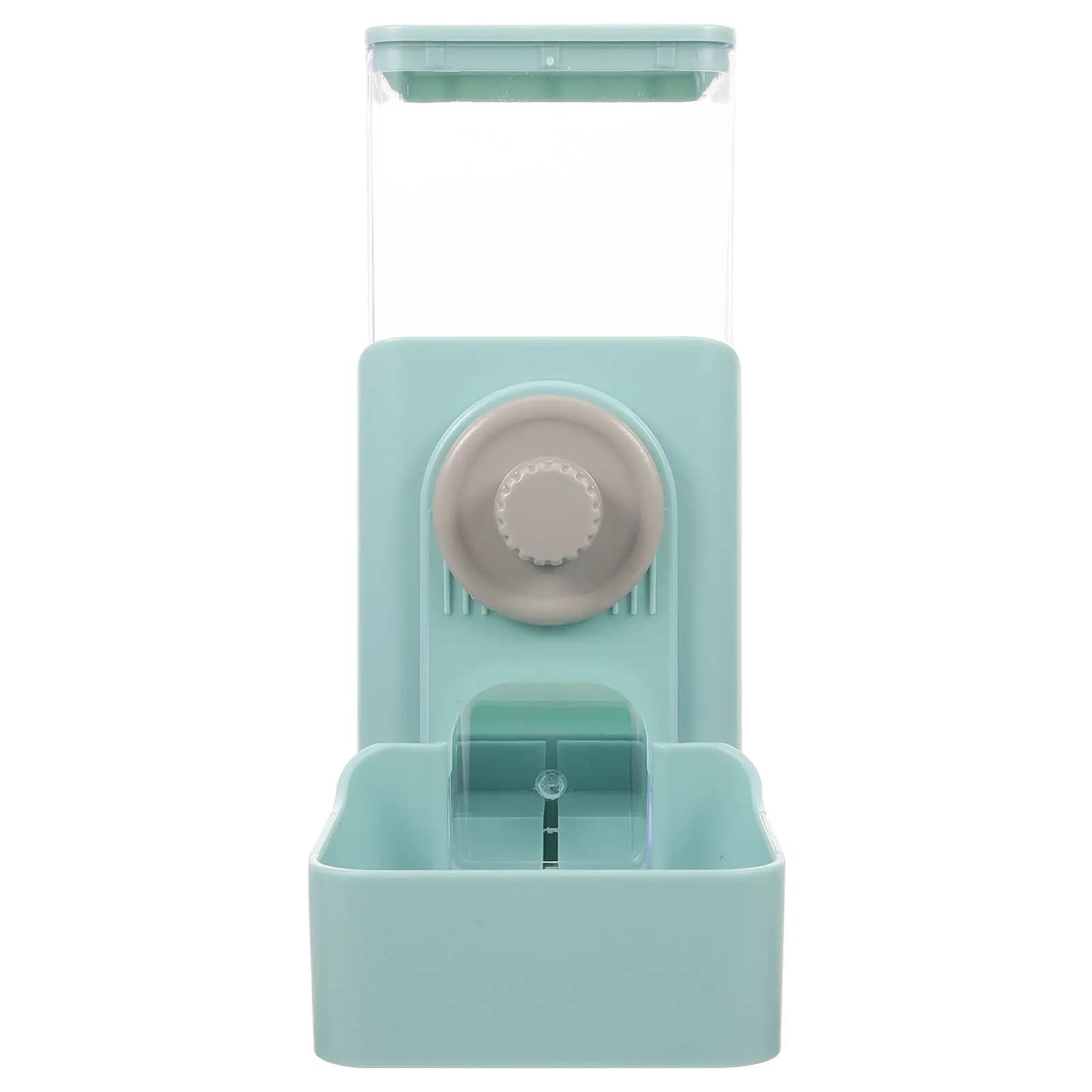 Dispenser automatico di cibo per piccoli animali, resistente, in PP, da appendere, per conigli, criceti, gatti, cani, ciotola per l'alimentazione di piccoli animali domestici
