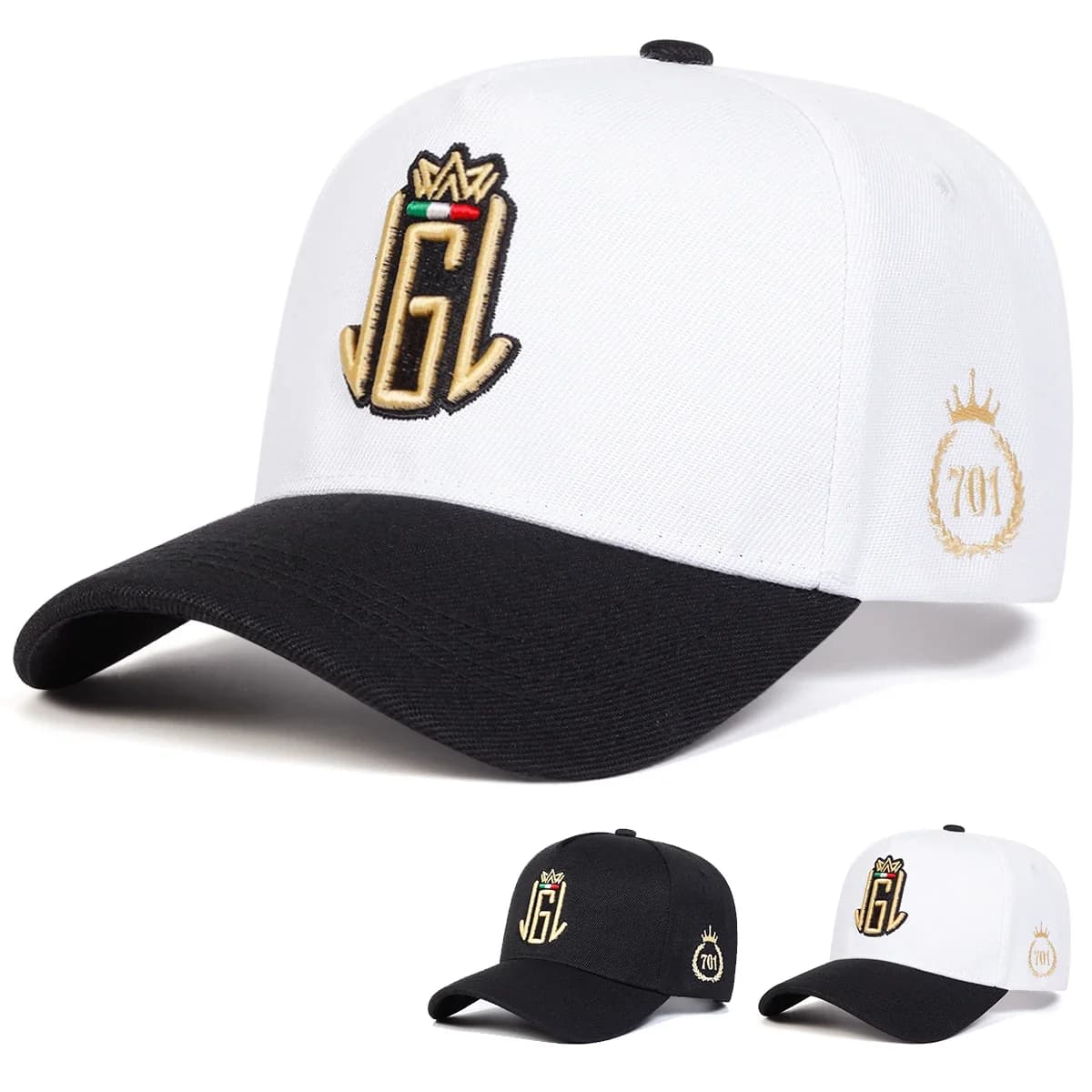 Baseball caps embroidered with letter 6 unisex crown Adjustable casual hats for spring and autumn outdoors Sports cap for sun protection Hip Hop