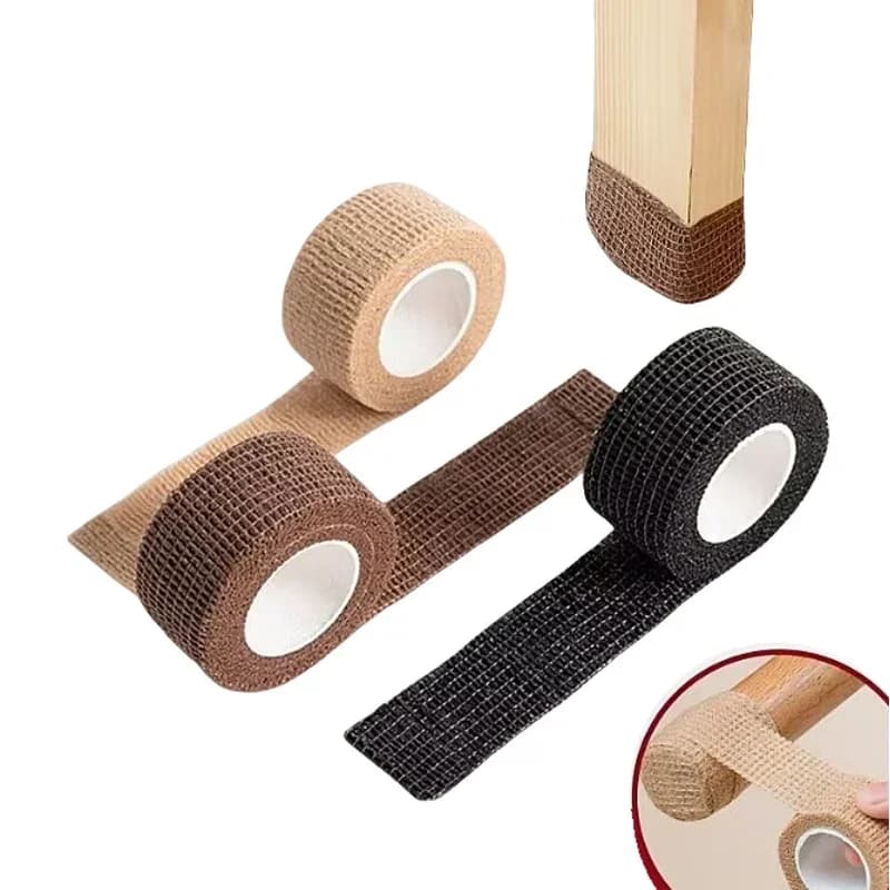 Protezione per il pavimento delle gambe delle sedie Cuscinetti per mobili per pavimenti in legno Calzini per gambe delle sedie da scrivania Nastro antiscivolo per le gambe che riduce il rumore
