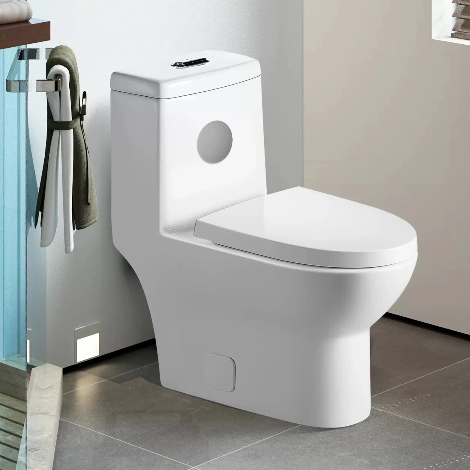 Set di 4 Paracolpi in Silicone Autoadesivi per Porte e Pareti, Antirumore per WC, Armadi e Cassetti