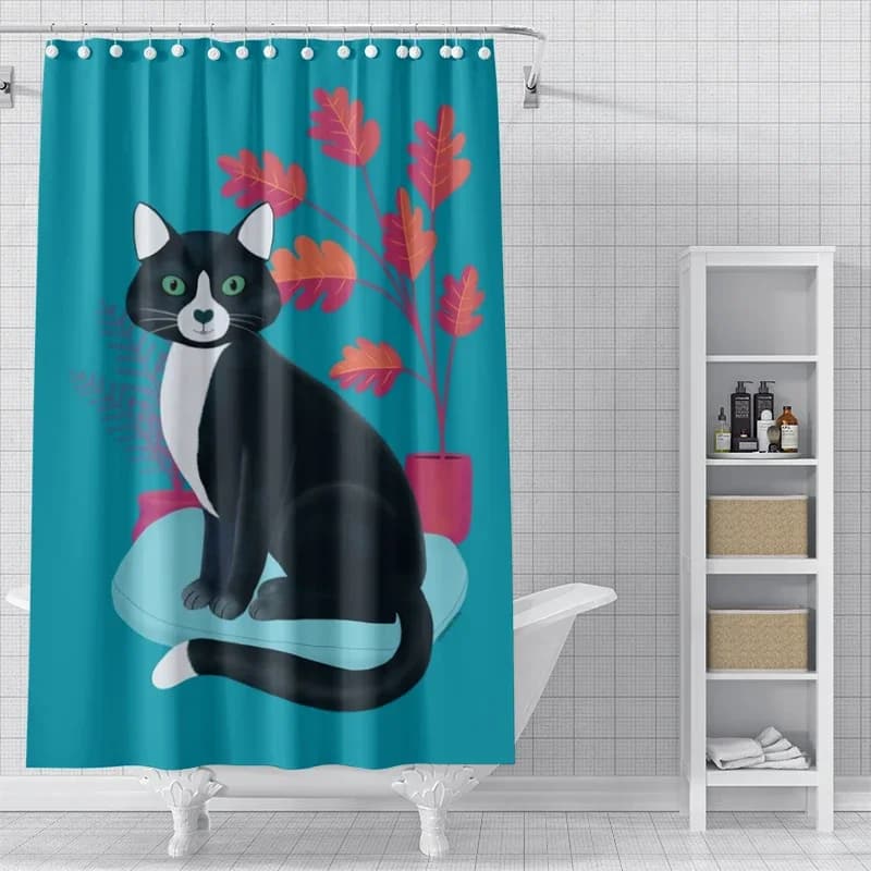 Casa tende da doccia per bagno tessuto impermeabile Tende da bagno moderne in stile nordico tenda da doccia 180x200 240x180 aa.