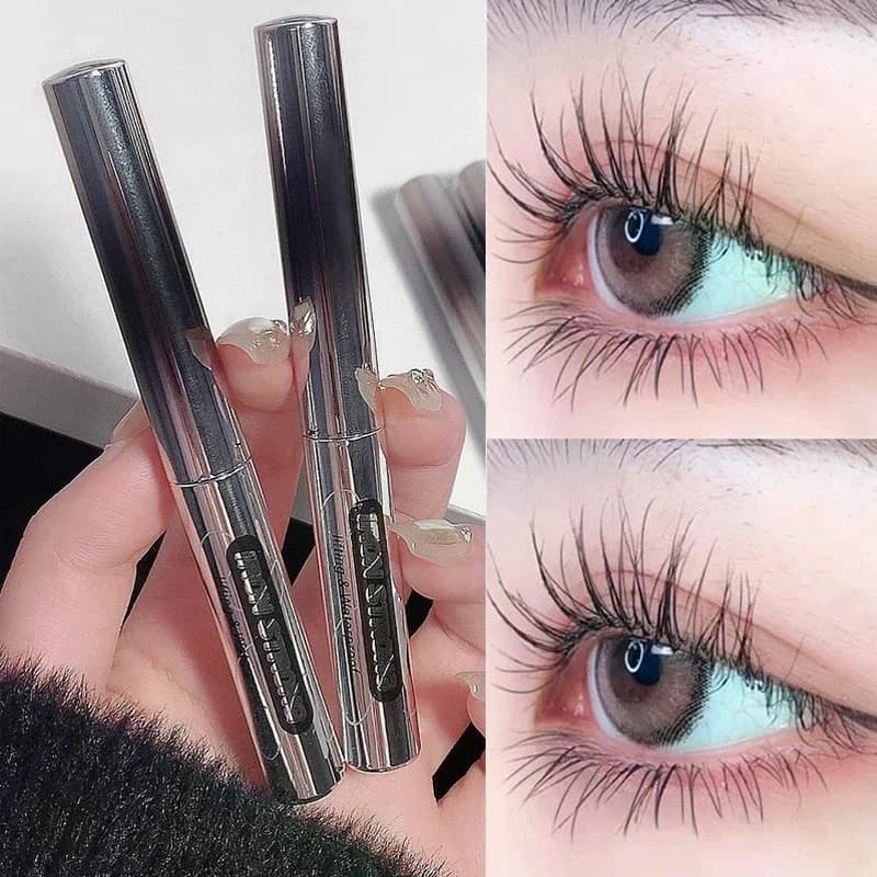 Cappuvini Mascara for Extension Eyelash curling End-of-the-Shoulder Waterproof Length Black Brown Eyelash Natural Cosmetic curling