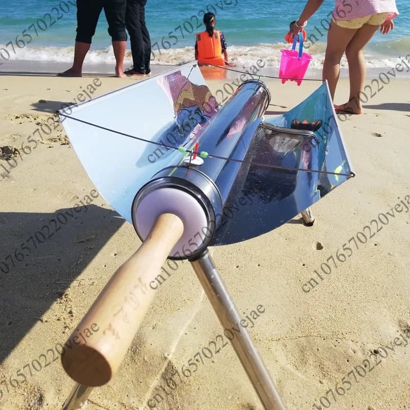 Griglia Solare per Barbecue, Forno Portatile Senza Fumo per Esterni, Forno da Campeggio e Picnic per Cucina all'Aperto, Stufa Solare Ecologica
