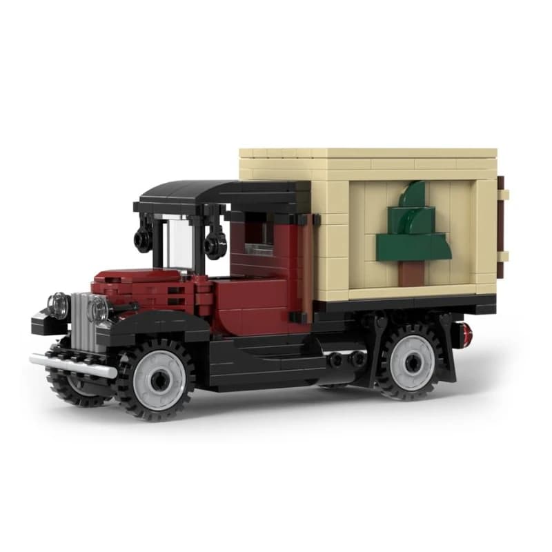 MOC Blocchi di costruzione per auto di Natale Kit modello modulare Giocattoli di assemblaggio Regalo per adulti Bambini