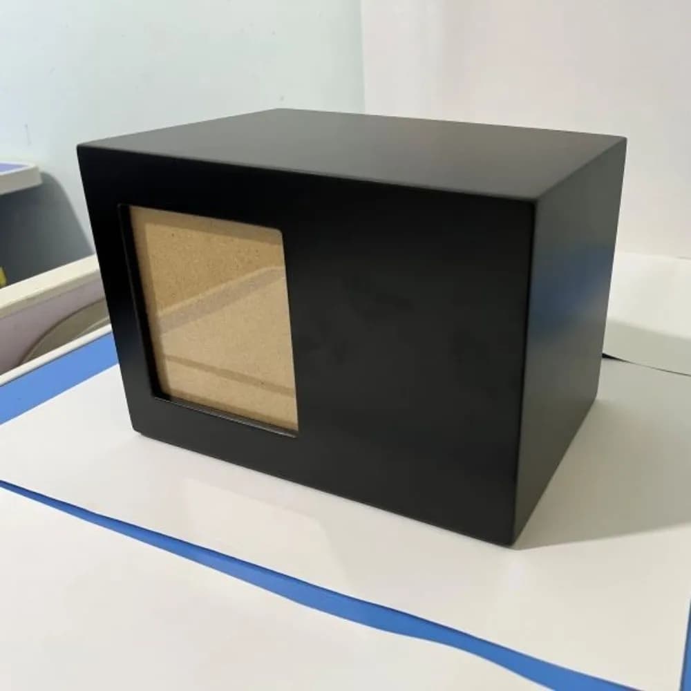 Memorial The Tree of Life Pet Ashes Box Creative Wooden Mini Pet Urn Moisture Proof with Photo Frame Dog Cat Cinerary Casket