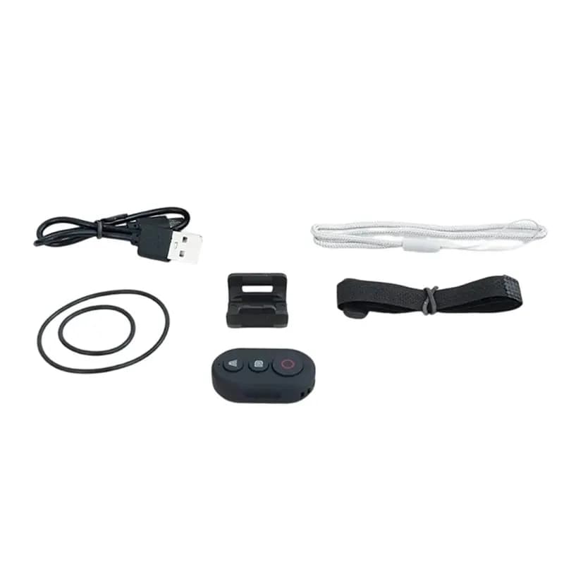 B27B Wireless Shutter Release Bluetooth Remote Control Selfie Stick For DJI Action 6 5 Pro 4 Osmo 360 Sports Cameras