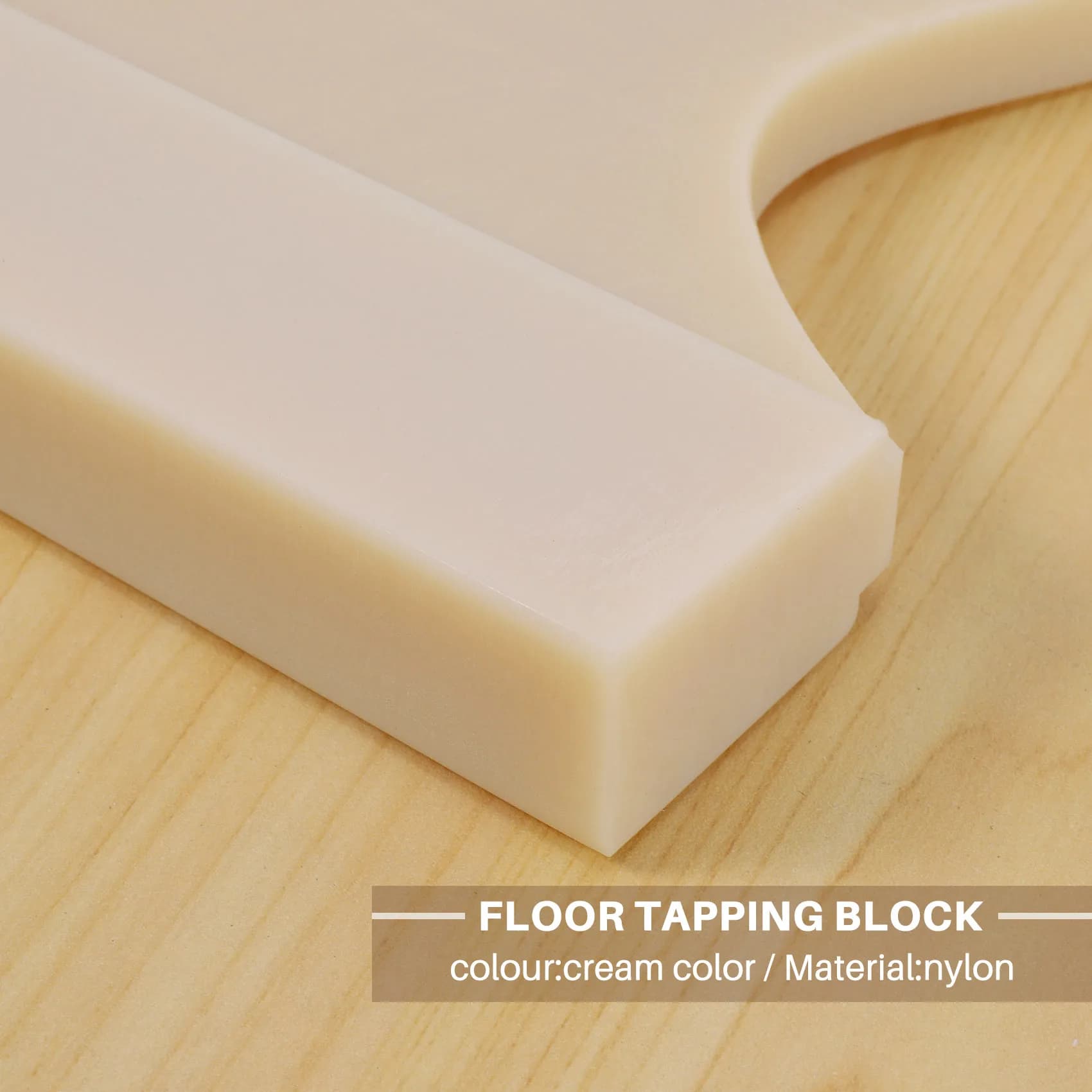 Blocco di battitura A34R per l'installazione di pavimenti in vinile, laminato e legno - Strumenti per l'installazione di pavimenti in legno