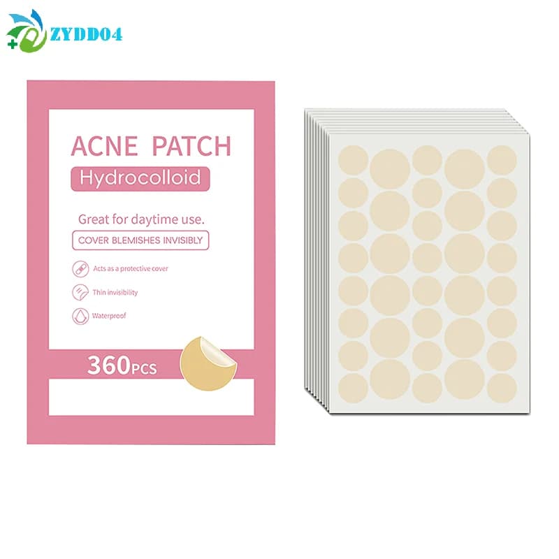 ● 360 pcs Brufolo Patch Acne Removal Acne Invisible Acne Skin Care Stickers Face Spot Beauty Makeup Tools