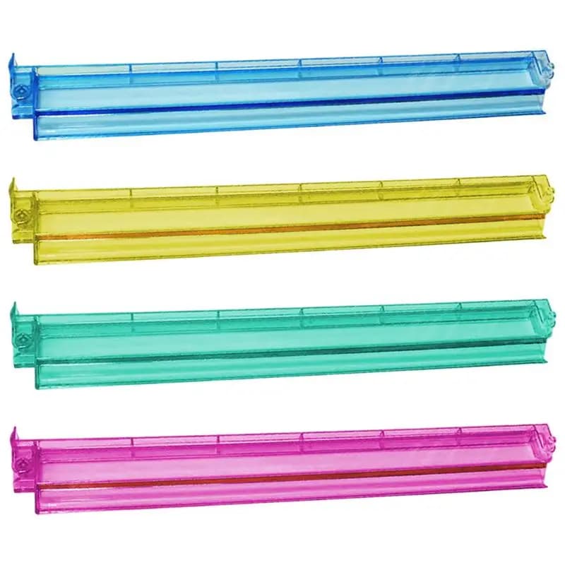 Mahjong Piastrelle Pushers Mahjong Pushers Multicolor Rack Set di 4 Organizzatore di stoccaggio in acrilico Accessori per giochi da tavolo Mah Jongg