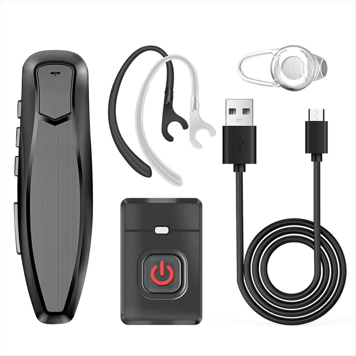 Walkie Talkie Auricolare PTT Bluetooth senza fili Auricolare Spina K vivavoce per auricolare con microfono Kenwood BF-888S K5