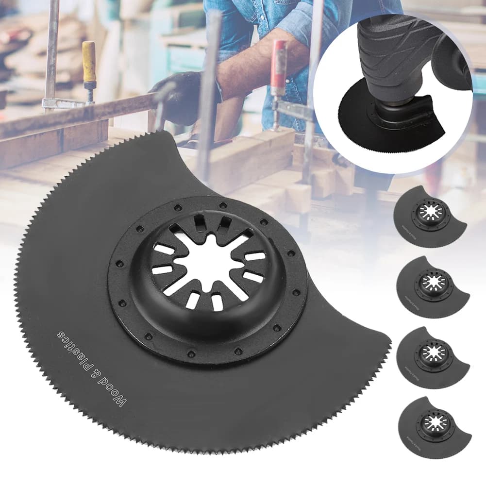 ZK30 5pcs Circular Saw Blades Oscillating Multi Tool Accessories Set for Repairing Cutting