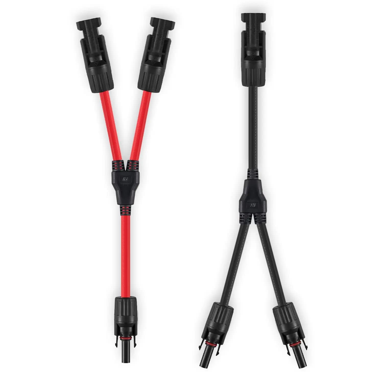 1/2 paia di connettori solari ramo a Y connettore pannello solare aggiornato cavo adattatore cavo spina kit di strumenti per pannello solare