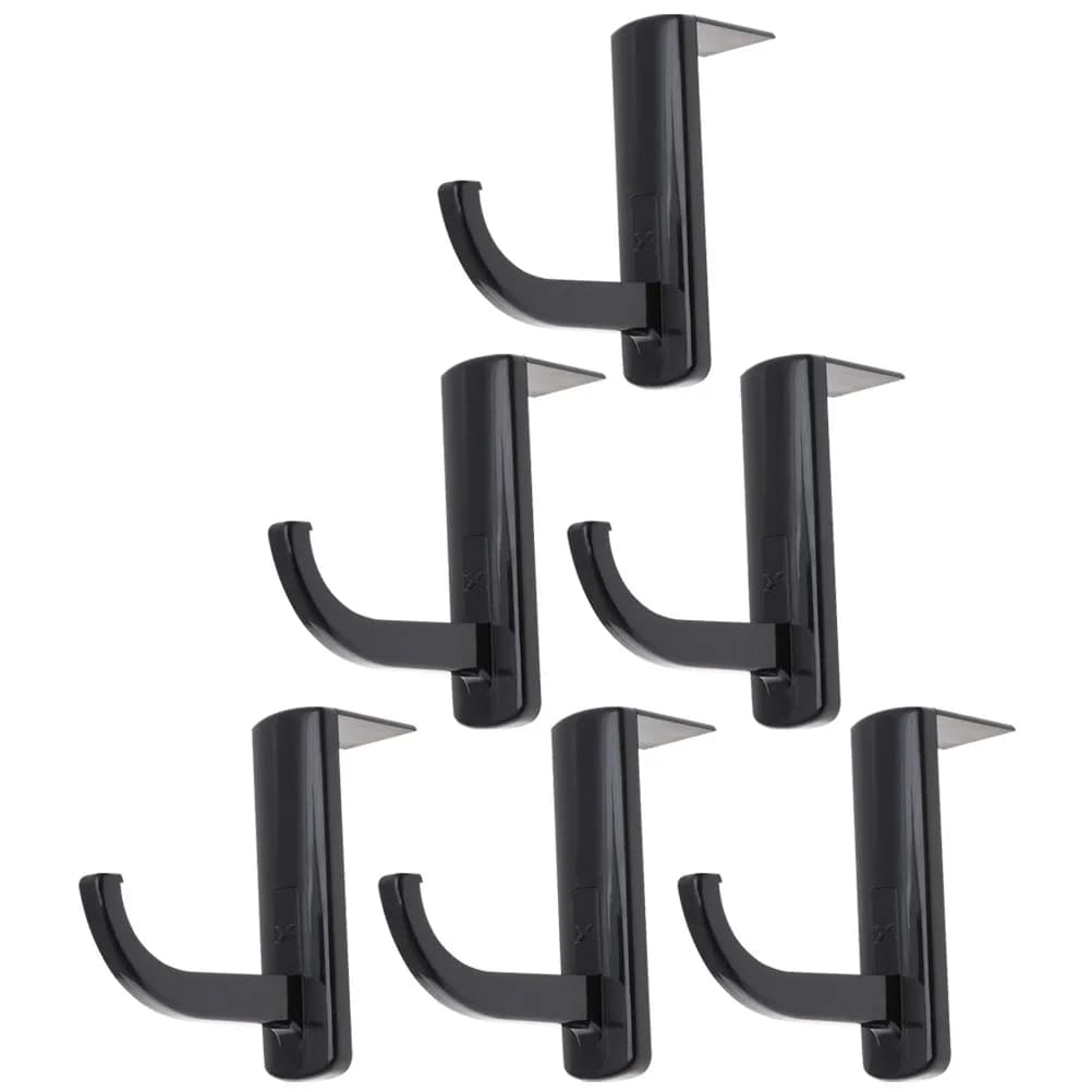 6Pcs Headphone Holder Stand for Gaming Headsets Earphone Storage Rack Desktop Office Bedroom Study Room Stable Scratch-Free