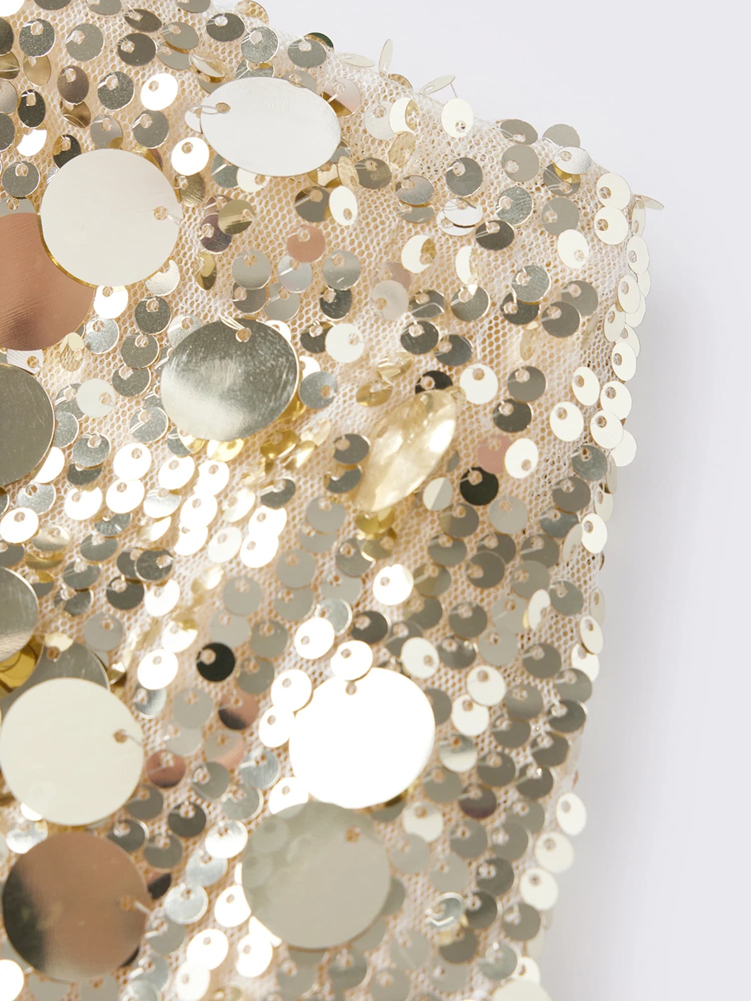 Minigonna con Paillettes da Donna, Casual e Alla Moda, Vita Media, Gonna Corta per l'Estate