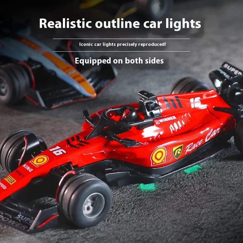 2025 New car RC August Product 1:64 Mini alloy car model, adjustable lighting Formula Racing, remote controlled car for children