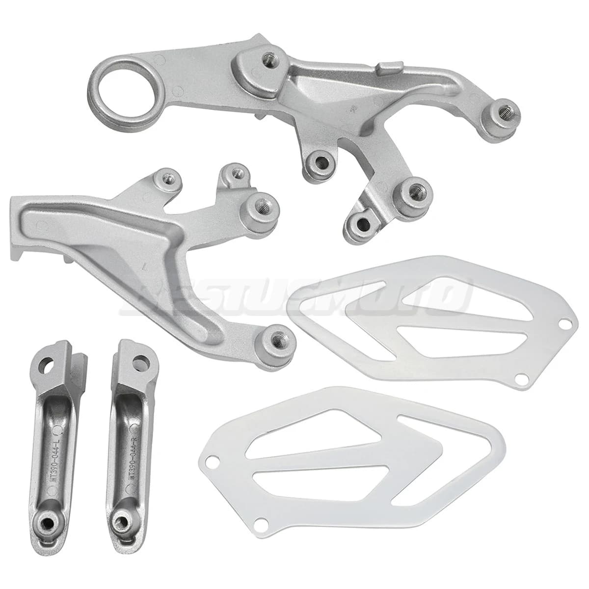 Motorcycle Accessories Front Driver Powder Foot Pegs Rest Bracket Set For BMW S1000RR S 1000RR 1000 RR 2015 2016 2017 2018