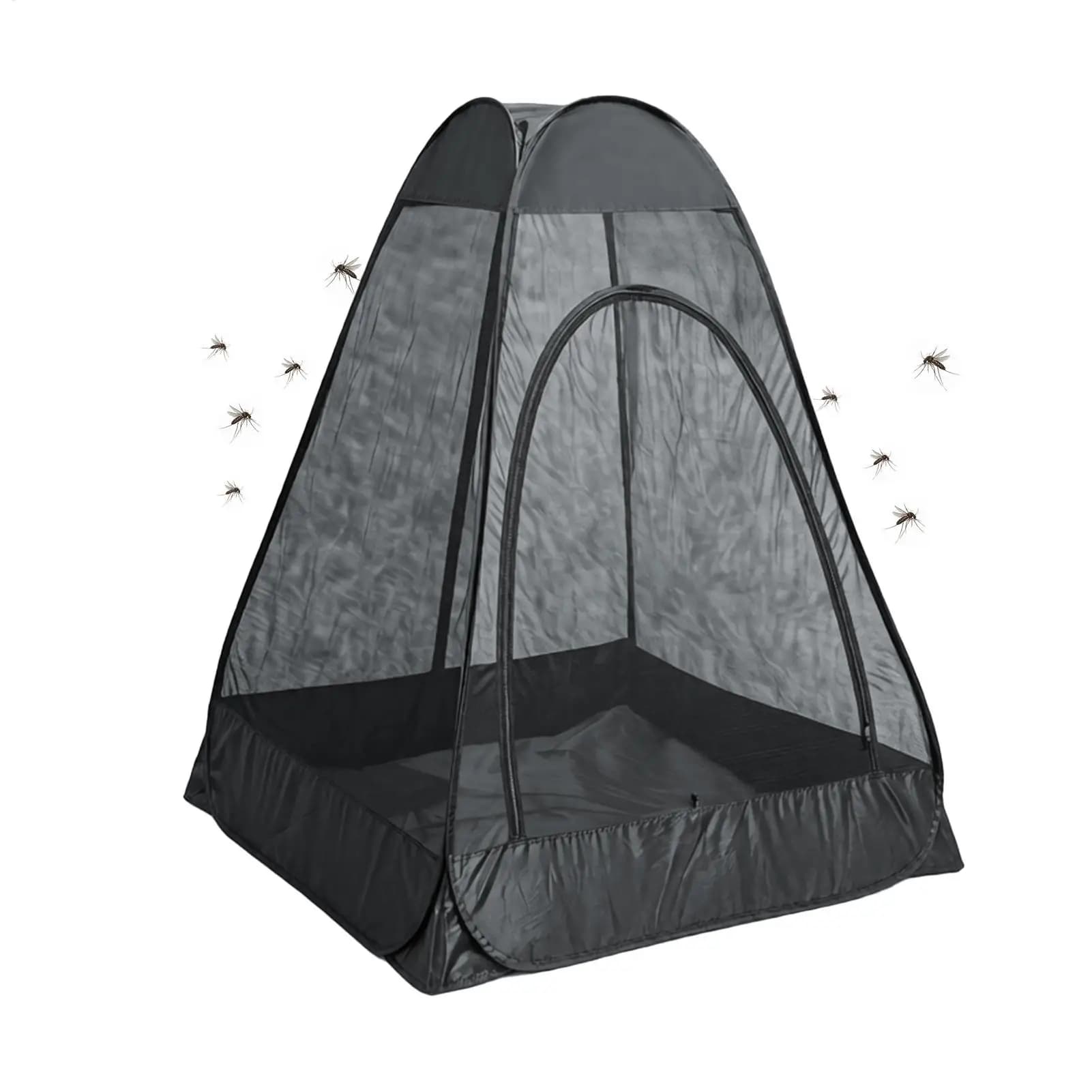 Single Tent Single Pop Out Waterproof Mesh Sun Shade 47x47x59 Inch Lightweight Fishing Sunshade for Yard Patio Lawn Camping