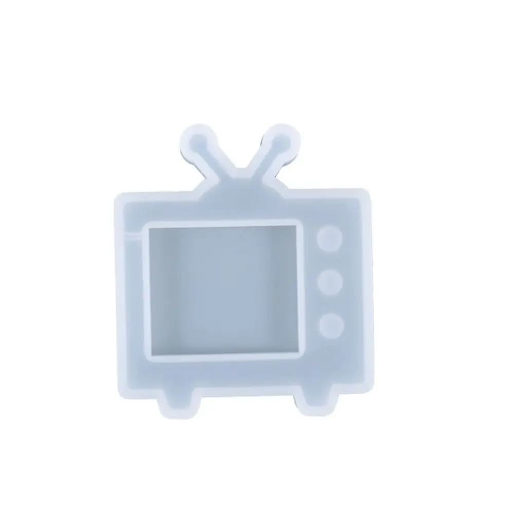 Stampo in silicone per resina epossidica fai da te per torte, insegne TV/da appendere, case, carte da gioco, fotocamere, stampo shaker effetto sabbia mobile, shaker divertenti