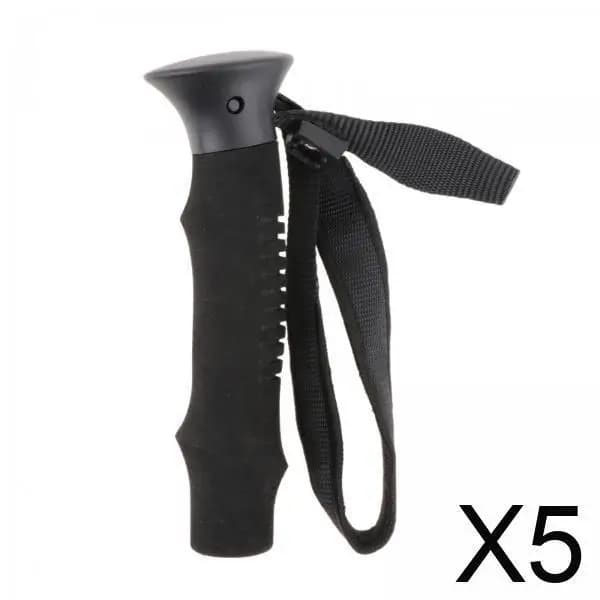 Trekking Pole Handle Repair Kit Hiking Stick Grip Replacement Plastic Adapter for Outdoor Climbing Mountaineering