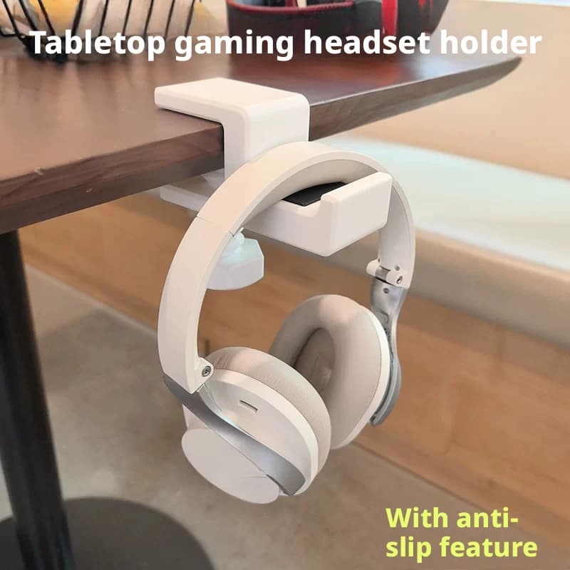 Nuovo Supporto per Cuffie da Gaming, Gancio Laterale per Esposizione Desktop, Accessorio di Ricambio per Controller