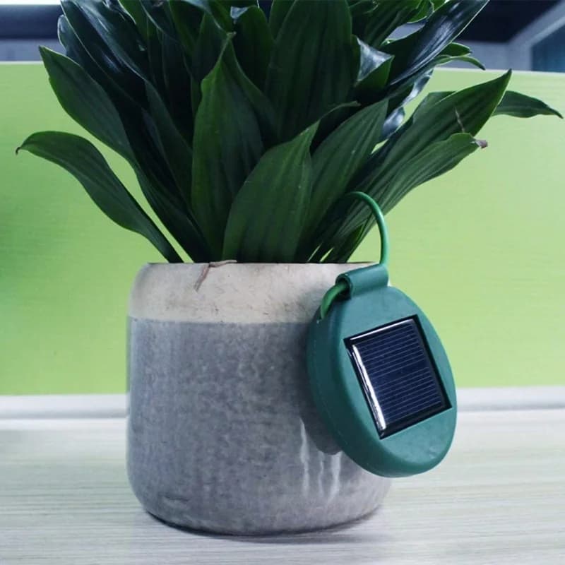 Solar LED Garden Lights Solar Flower Lamp Decorative Light Vase Waterproof Green Plant Lamp For Garden Route For Indoor and Outdoor