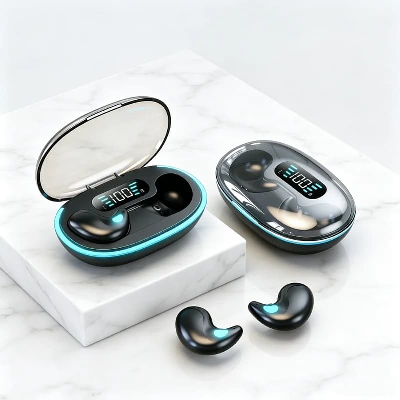 X55 Earphones Wireless Earphones Headphones Noise Reduction Sport Game Sleep Bluetooth Earbuds for all phones