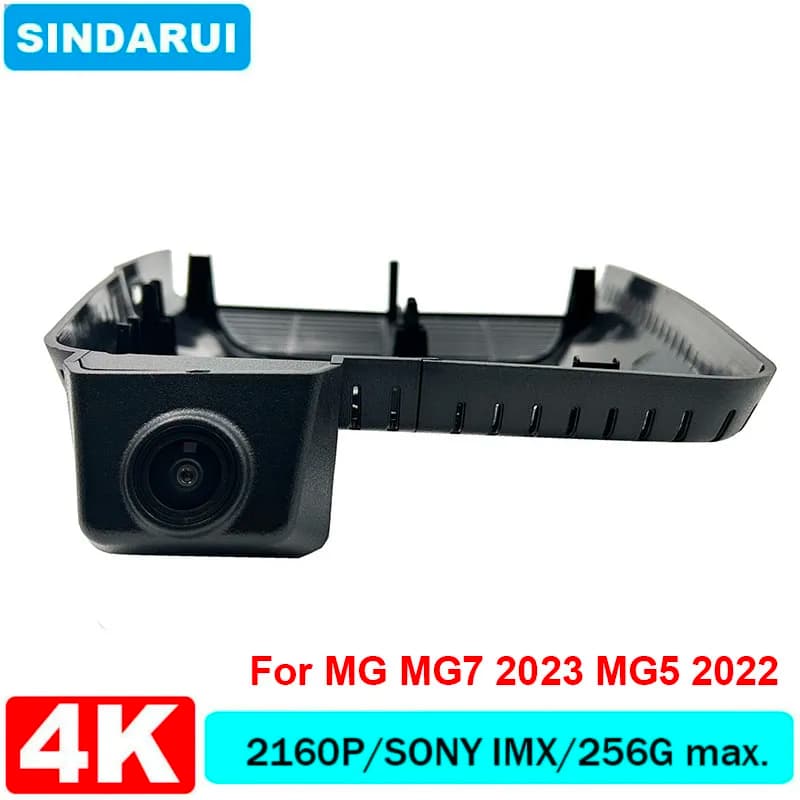 4K UHD 2160P Plug and Play Car DVR Wifi Dash cam Double lens Original Video Recorder For Morris Garages MG7 2023 MG5 2022