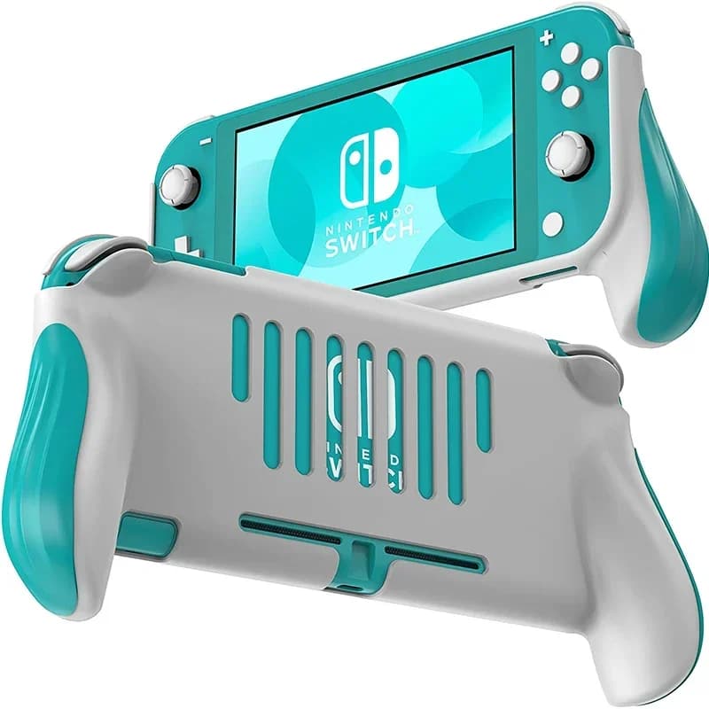Cover Protettiva Antiurto con Impugnatura Ergonomica per Nintendo Switch Lite, Accessori per Console
