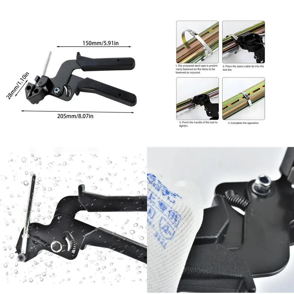652F Pinza per cavi inossidabile pinze pistole taglio tensione automatica Special Pinze e utensile da taglio per