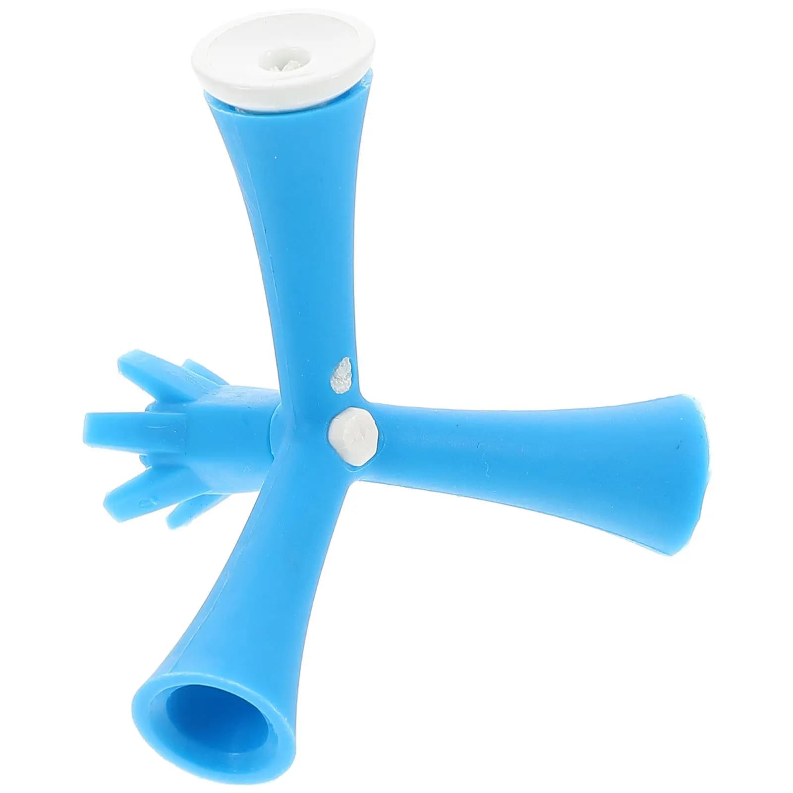 Supporto per Palline da Golf Portatile Regolabile in Altezza, Anti-Volo, Stabile, Ideale per Allenamento Indoor e Outdoor, Blu