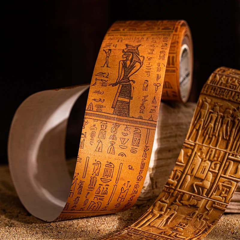Journal GO 4x200cm Egyptian Adventure Washi Tape DIY Scrapbook Creative Egypt Collage Junk Journal Phote Frame Masking Tape