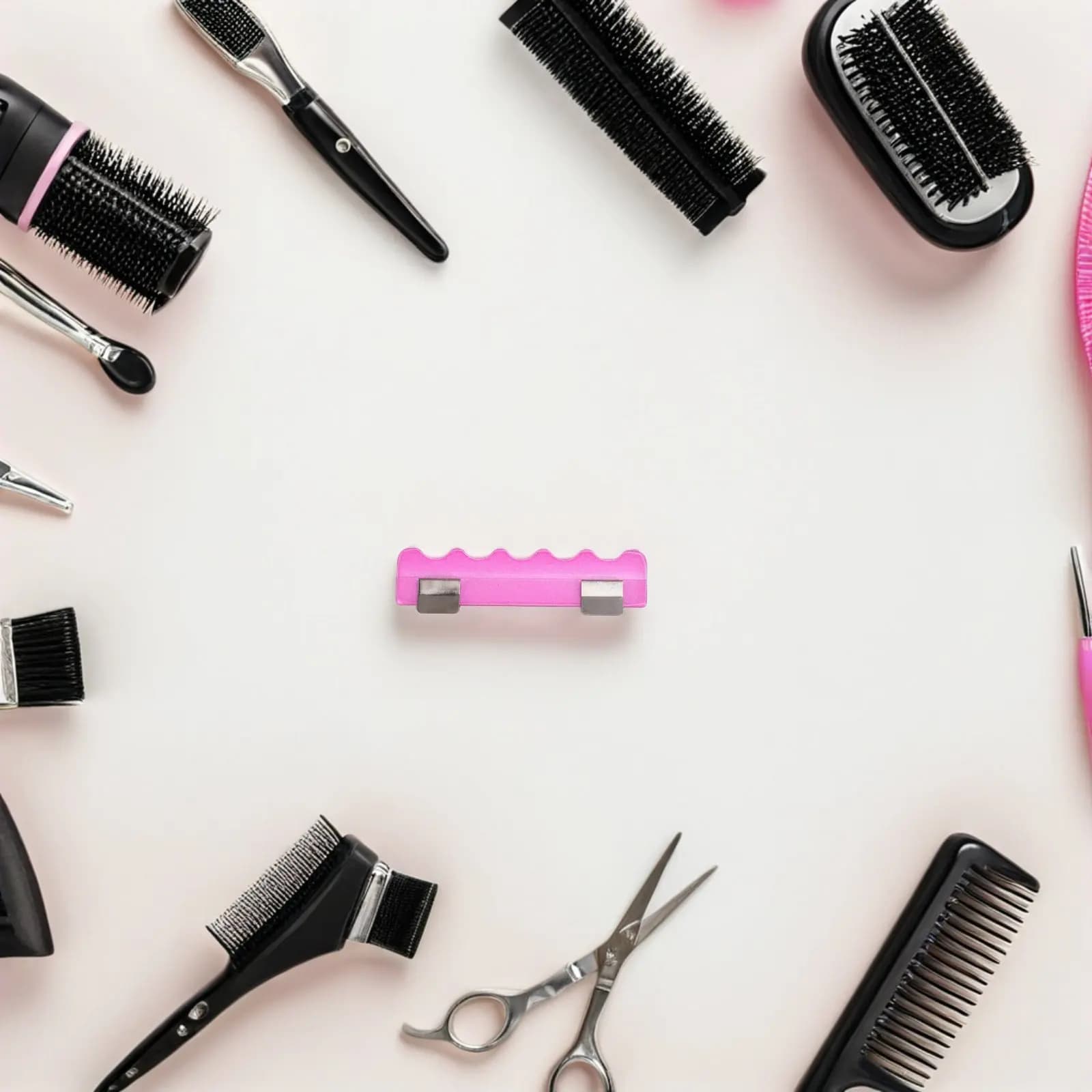 2 Pezzi Accessorio Pettine Concentratore per Asciugacapelli, Resistente al Calore, per Lisciare e Asciugare i Capelli, Uso Professionale e Domestico