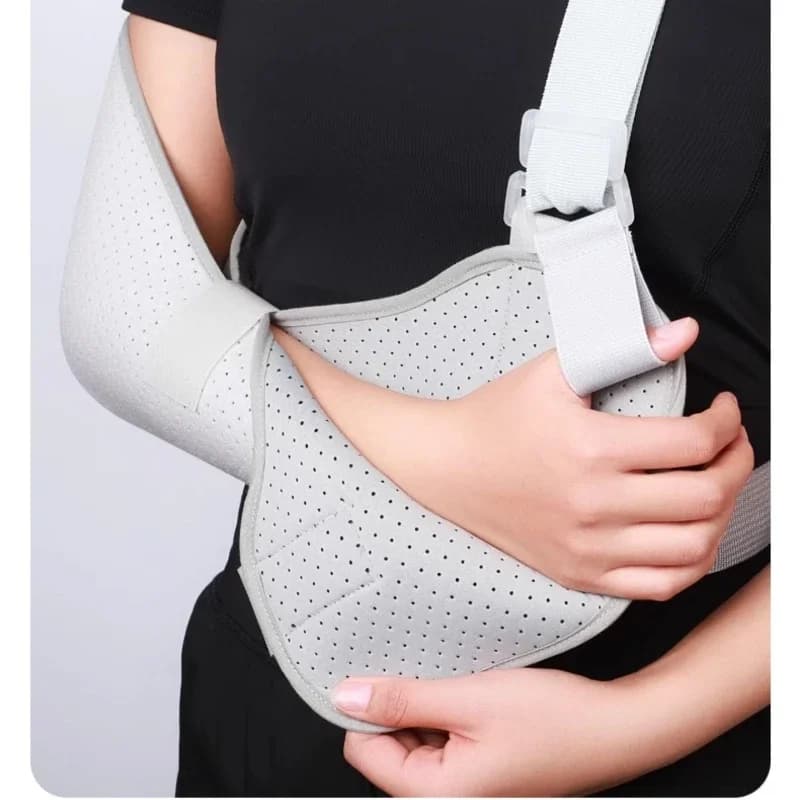 NUOVO Avambraccio Sling Frattura Braccio Fissaggio Tutore Lesioni al gomito Postoperatorio con Protezione dell'articolazione del gomito Polso Gomito Avambraccio Supporto