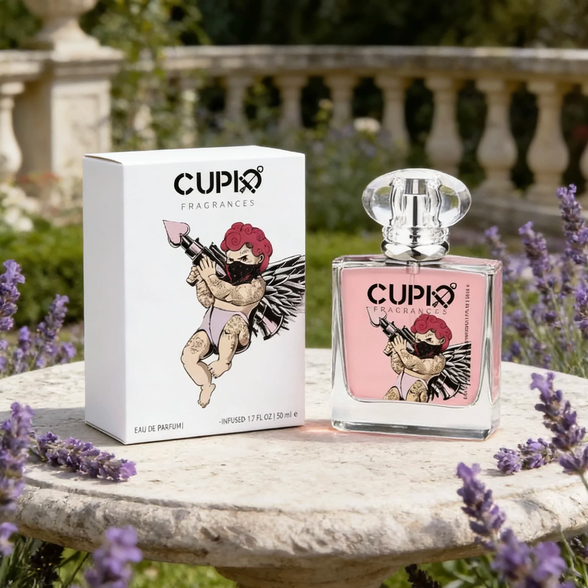 50ml Cupid Perfume for Men, Cologne Hypnosis 2.0 with Feromoni, Long lasting fragrance