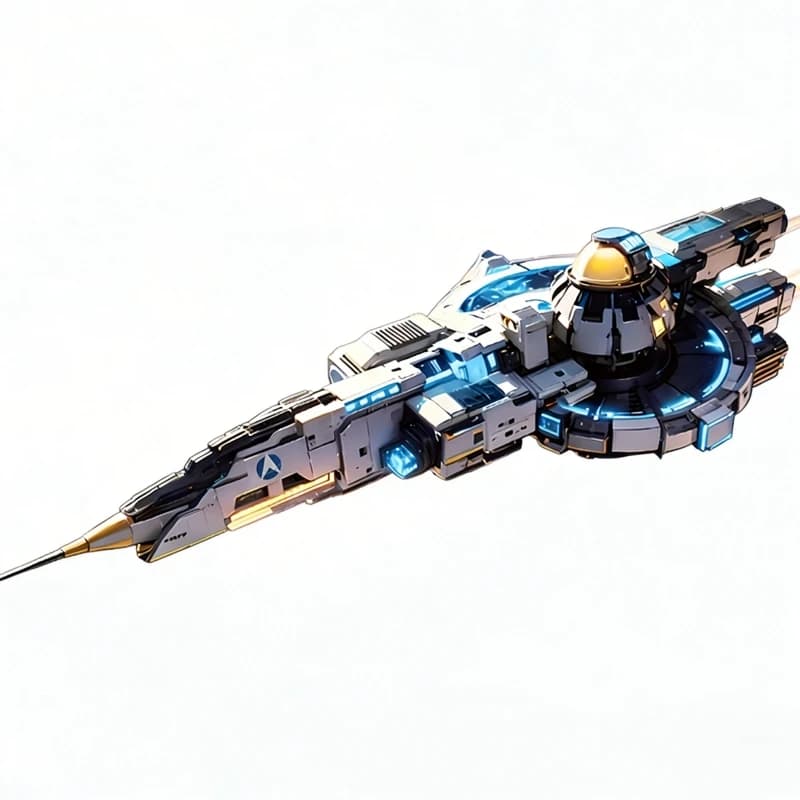 Kit Modello Super Dimension Fortress MACROSS SDF-1, 4682 Pezzi, Blocchi da Costruzione Nave da Guerra Sci-Fi, Giocattolo Collezionabile Fai-da-Te per Adulti